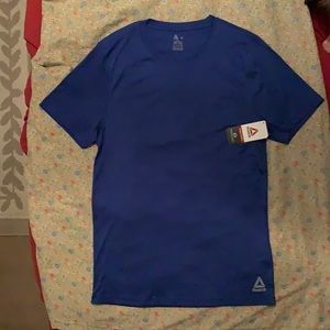 Men’s medium Reebok blue performance t-shirt